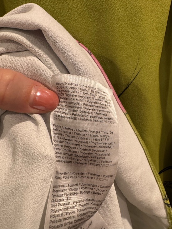 Stine Goya green One Sleeve Maxi Dress with Bow Strap - Picture 10 of 12